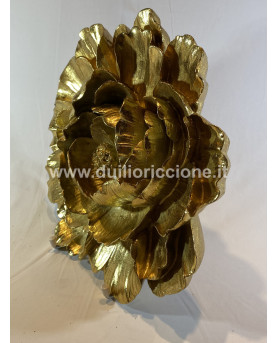 Gold Peony Wall Decoration