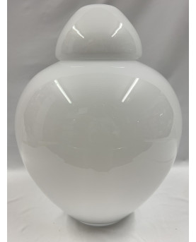 Potiche White H32 Vase by IVV