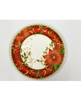 18 Christmas Plates Set by Palais Royal