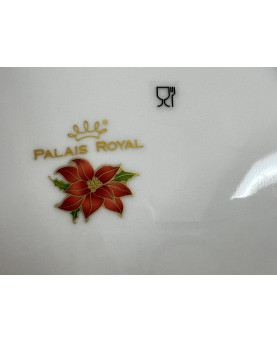 18 Christmas Plates Set by Palais Royal