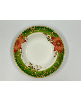 18 Christmas Plates Set by Palais Royal