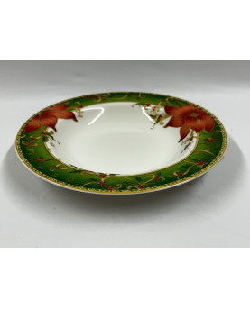 18 Christmas Plates Set by Palais Royal