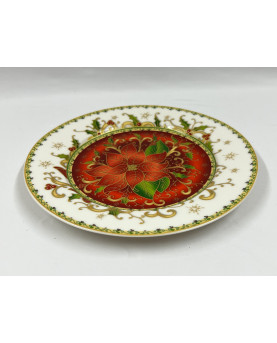 18 Christmas Plates Set by Palais Royal